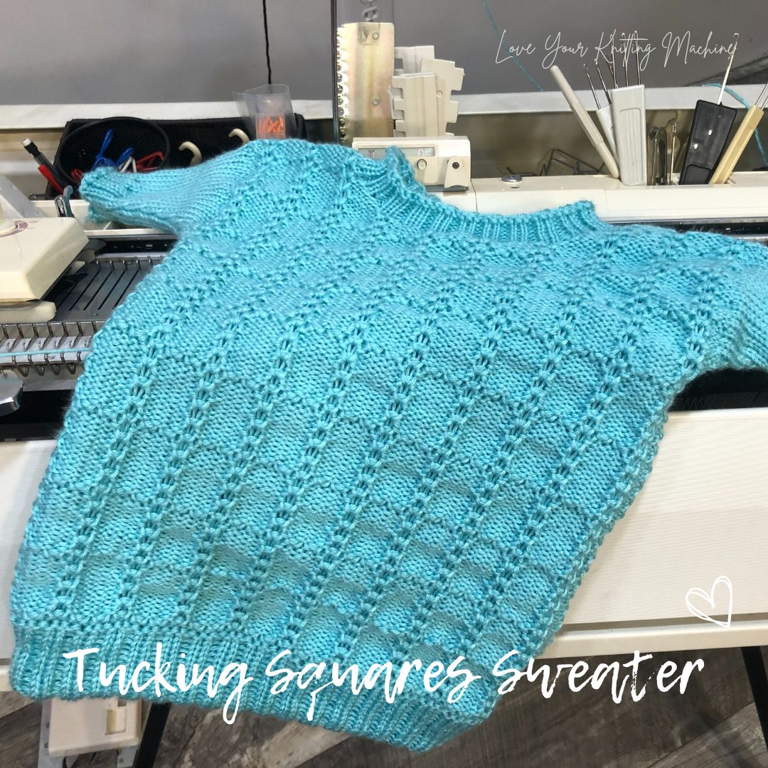 How to Make a Sweater on a Knitting Machine: With Pattern & Video ...